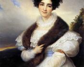 弗朗索瓦约瑟夫金森 - Portrait Of Marie J Lafont Porcher